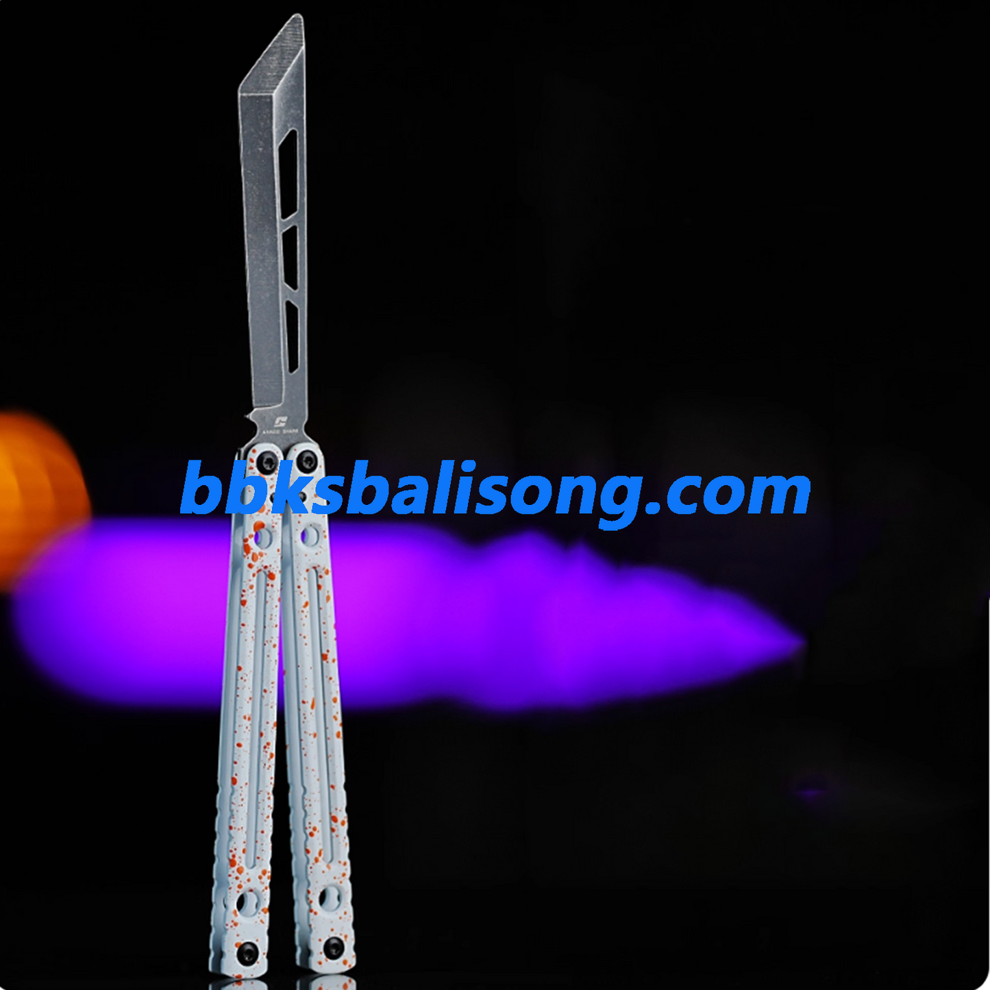 ARMED SHARK Danger Wanderer Balisong Trainer Bushings System Stainless steel Handle