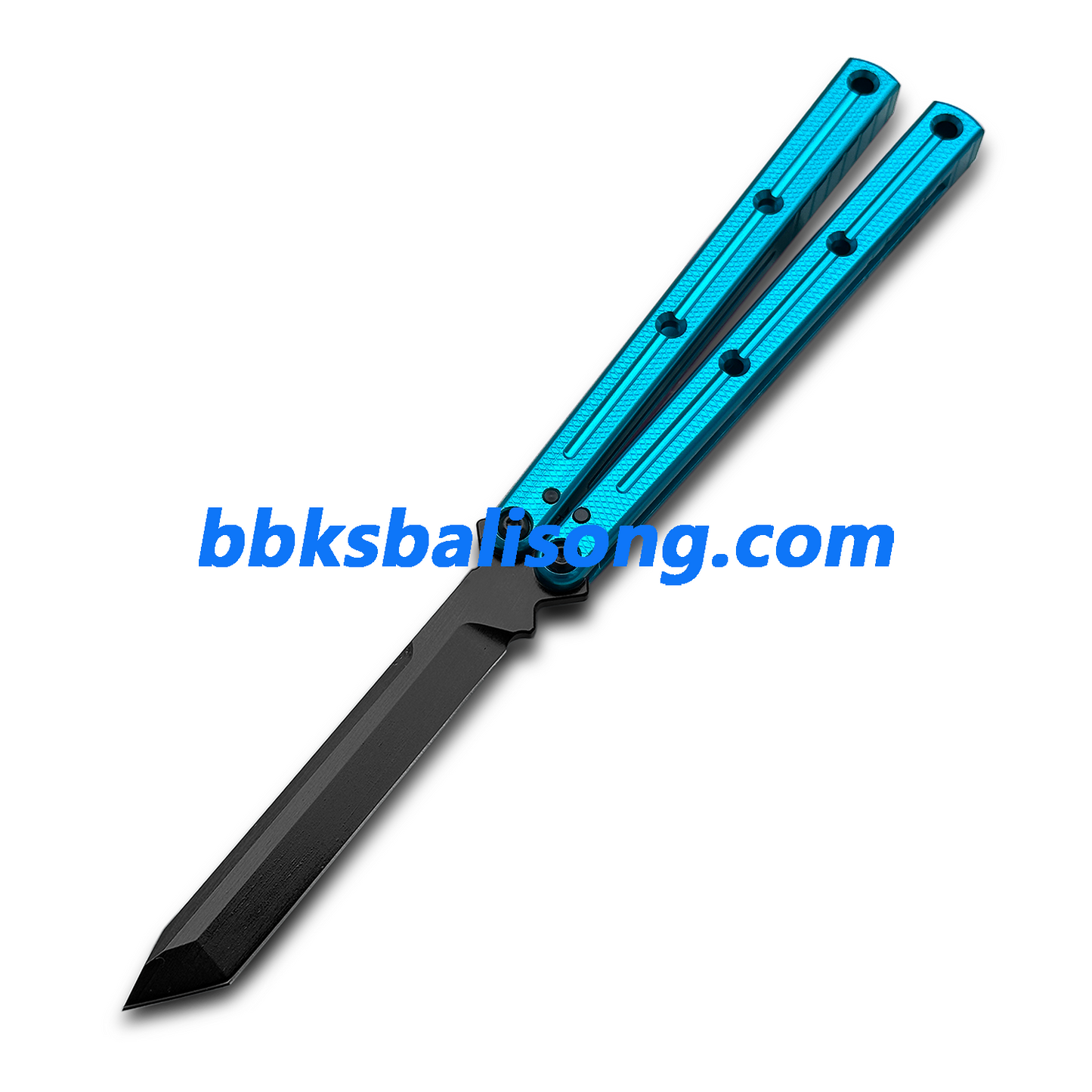 New Baliplus Krake Raken (Kraken) V2.5 Live Blade / False Edge Blade Balisong Clone