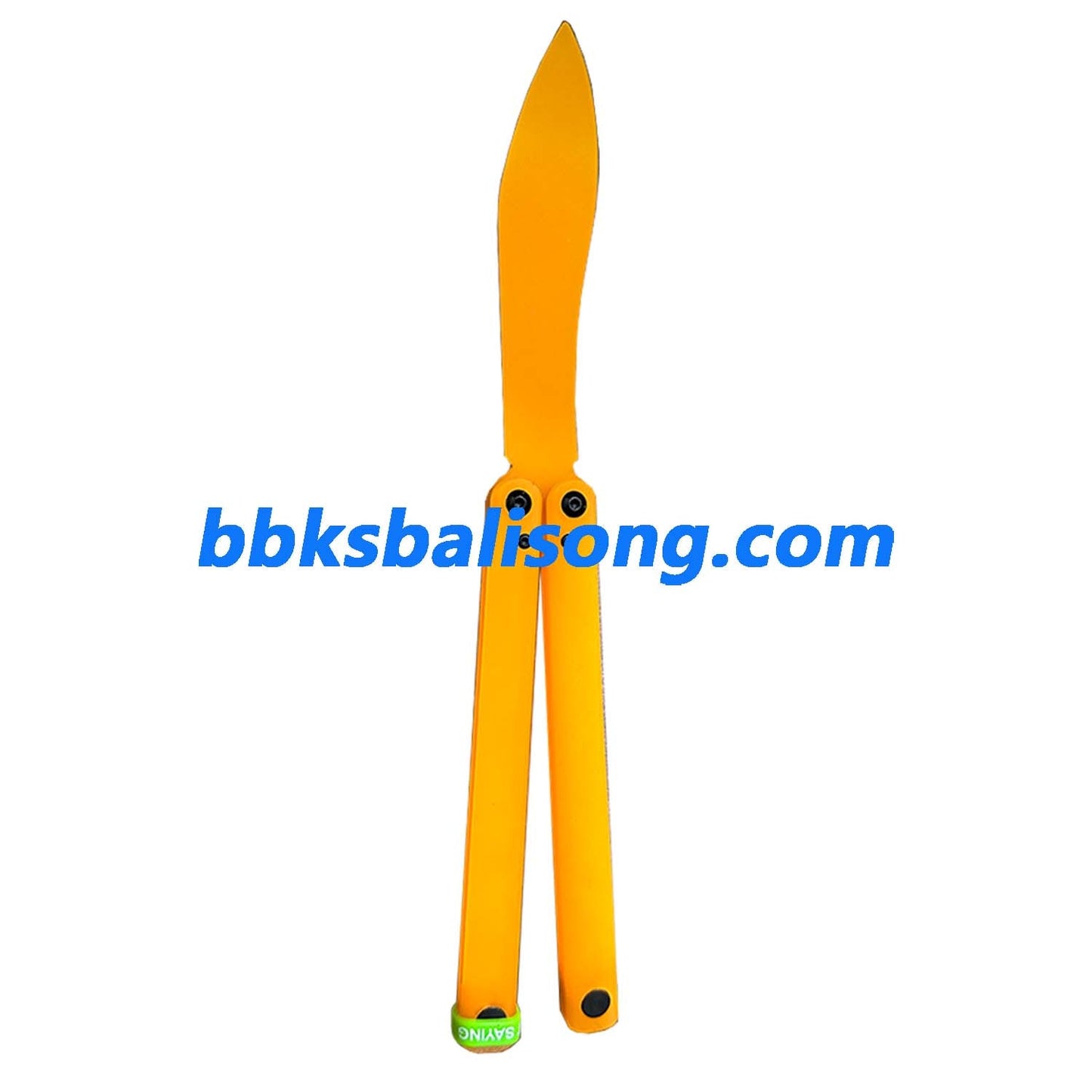 Yuppie Luminous Fluorescent Plastic Balisong