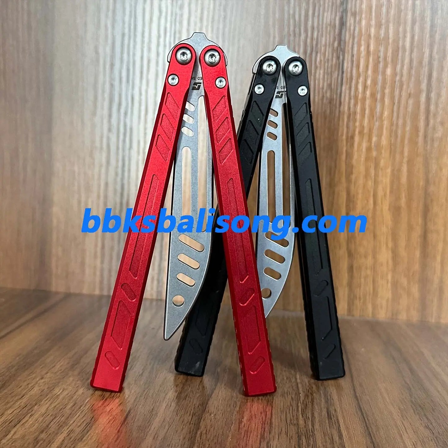 ARMED SHARK 7075 Aluminum Channel Barebones Balisong Clone BBKSbalisong