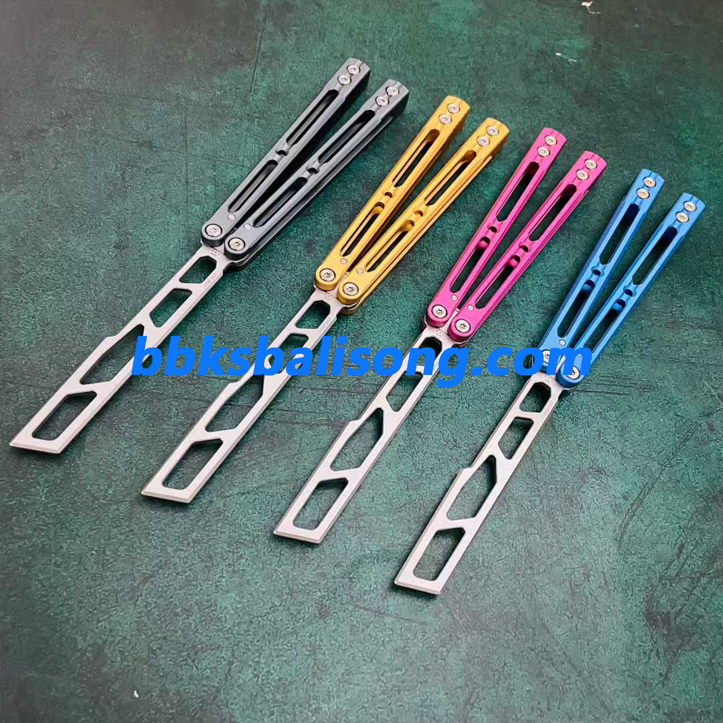 Banshu 8802 Original Balisong 7075 Aluminum Handle