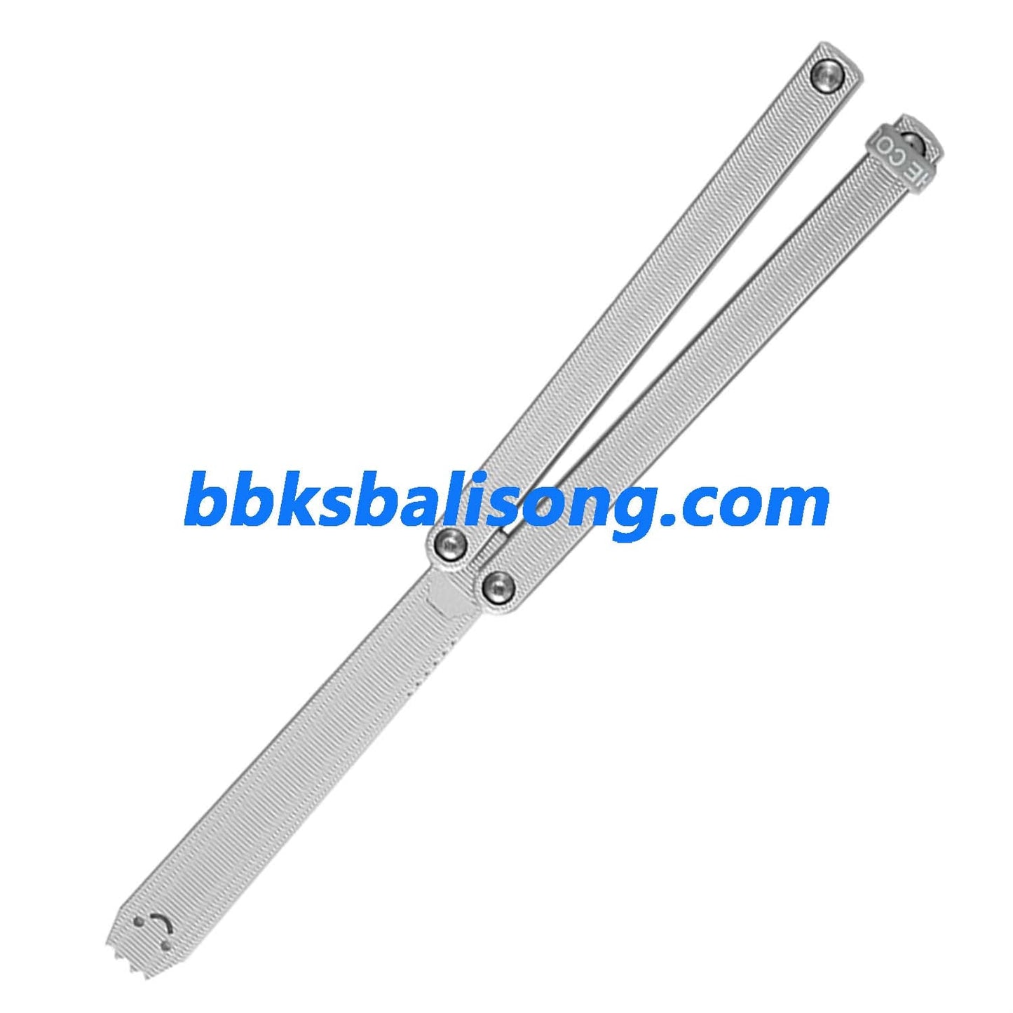 New Yuppie Squiddy-AL Balisong Clone 7075 Aluminum Glossy Handle