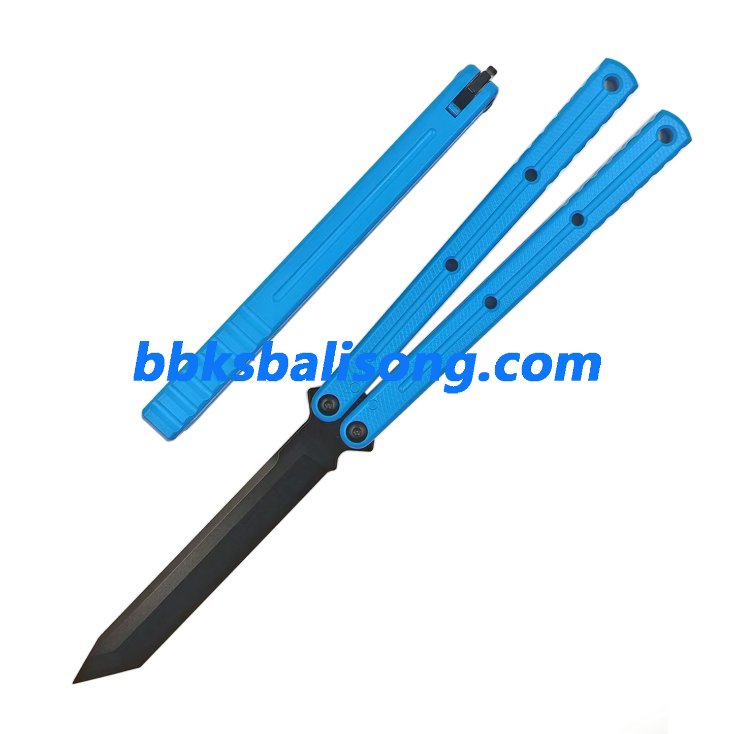 Cold Blade Krake Raken(Kraken) V3 Balisong Clone 7075 Aluminum Ceramic Coating Handle