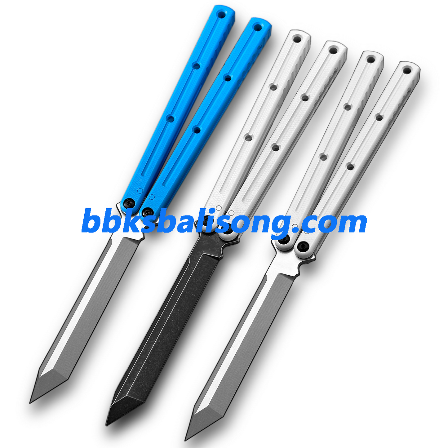 Cold Blade Krake Raken(Kraken) V3 Balisong Clone 7075 Aluminum Ceramic Coating Handle