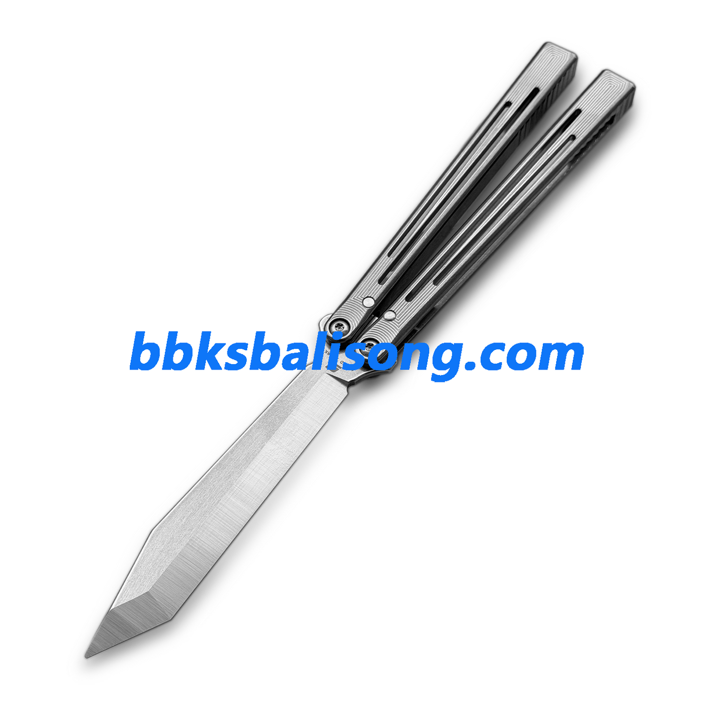 ARMED SHARK Gold Dust Replicant Balisong Clone Titanium Handle