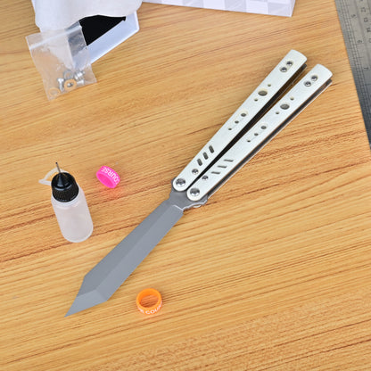 Titus Replicant Balisong Clone Titanium Lining