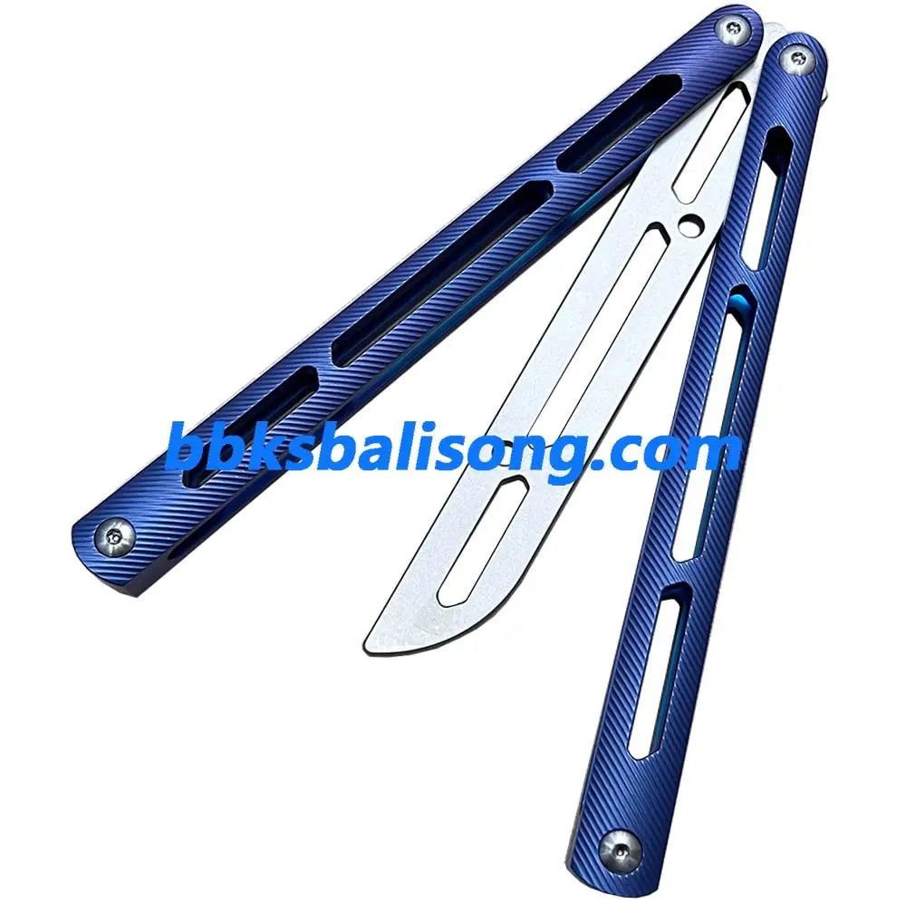 Theone Tsunami Balisong Clone Titanium Channel Handle BBKSbalisong