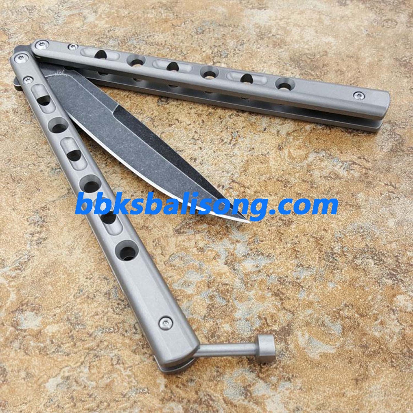 Theone Benchmade BM62 Balisong Clone Titanium Handle