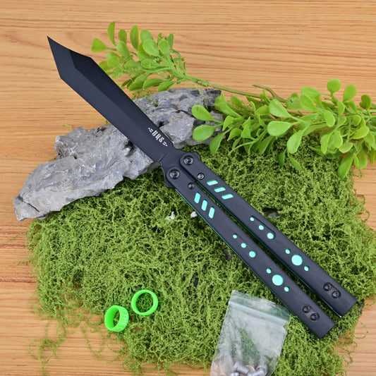 Titus Replicant Balisong Clone Titanium Lining