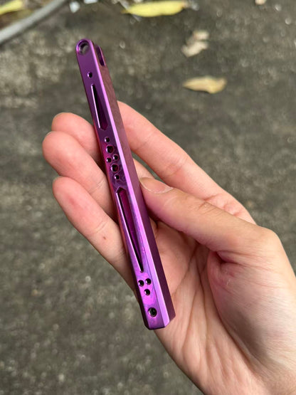 Zunmade Ryworx Ga Balisong Clone Titanium Handle