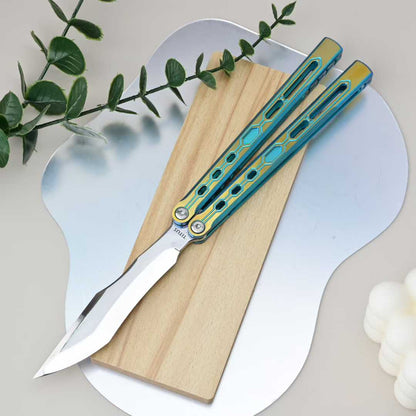 Titus Echo Original Balisong Titanium Handle