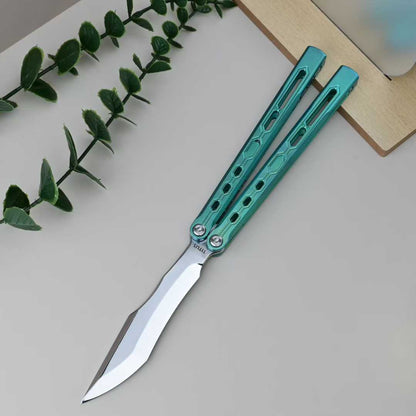 Titus Echo Original Balisong Titanium Handle