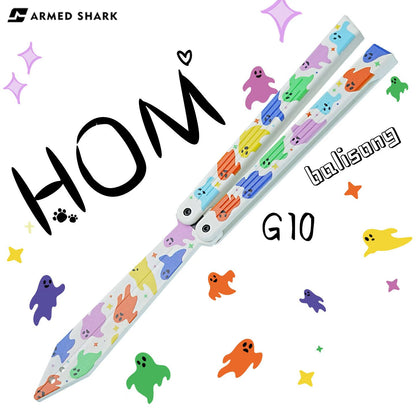 ARMED SHARK HOM G10ST Balisong Trainer Clone