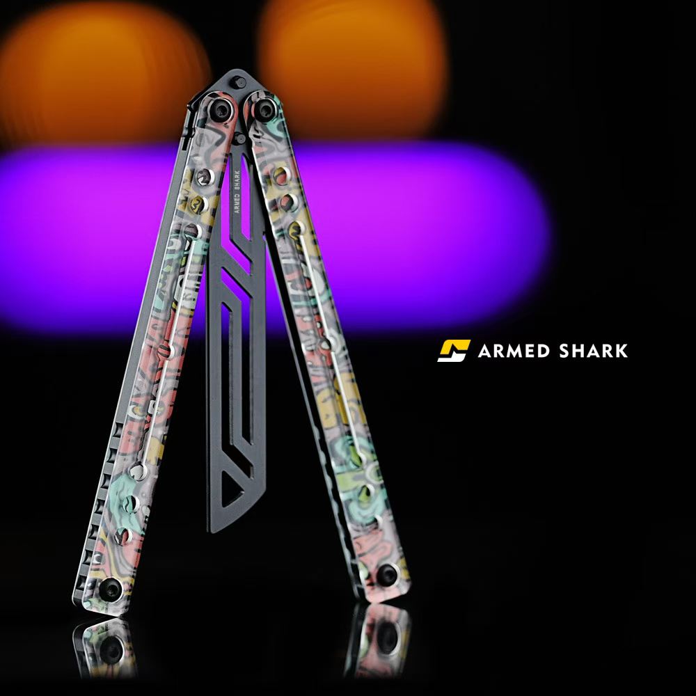 ARMED SHARK Nautilus V2 Balisong Clone