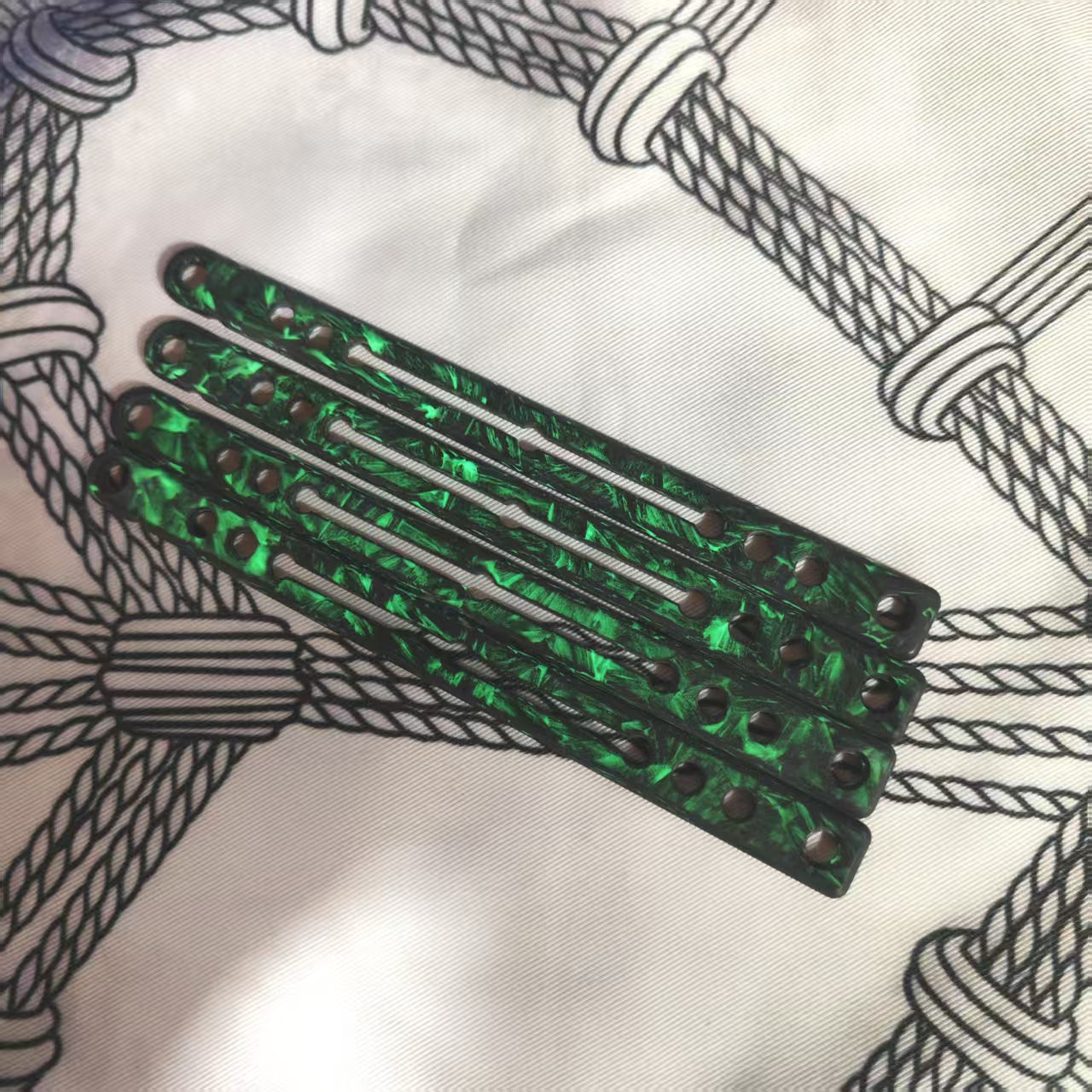 Cold Blade Tanto Nautilus V2.5 Clone G10+7075 Aluminum Handle