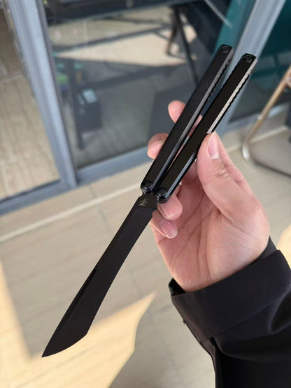 Baliplus Gaboon Balisong Clone Titanium Handle