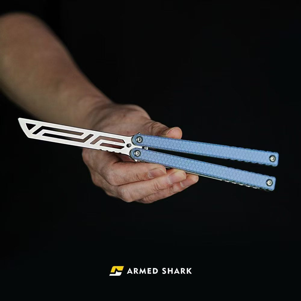 ARMED SHARK Nautilus V2 Balisong Clone