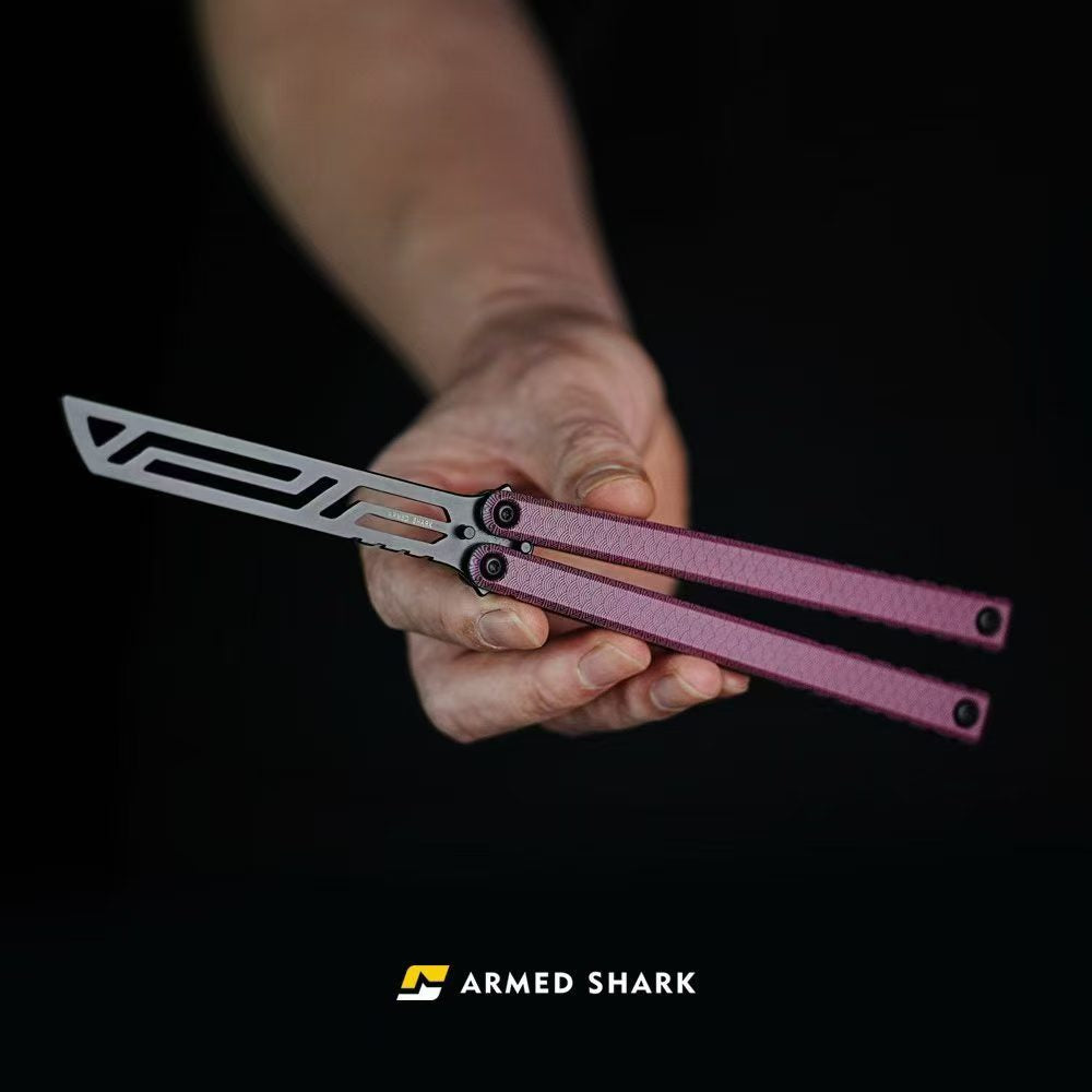 ARMED SHARK Nautilus V2 Balisong Clone