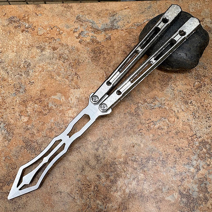 Theone Reaper Balisong Clone Titanium Handle