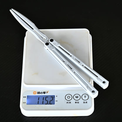Longslip Aries OG Balisong 7075 Aluminum Handle Tuning Fork Blade