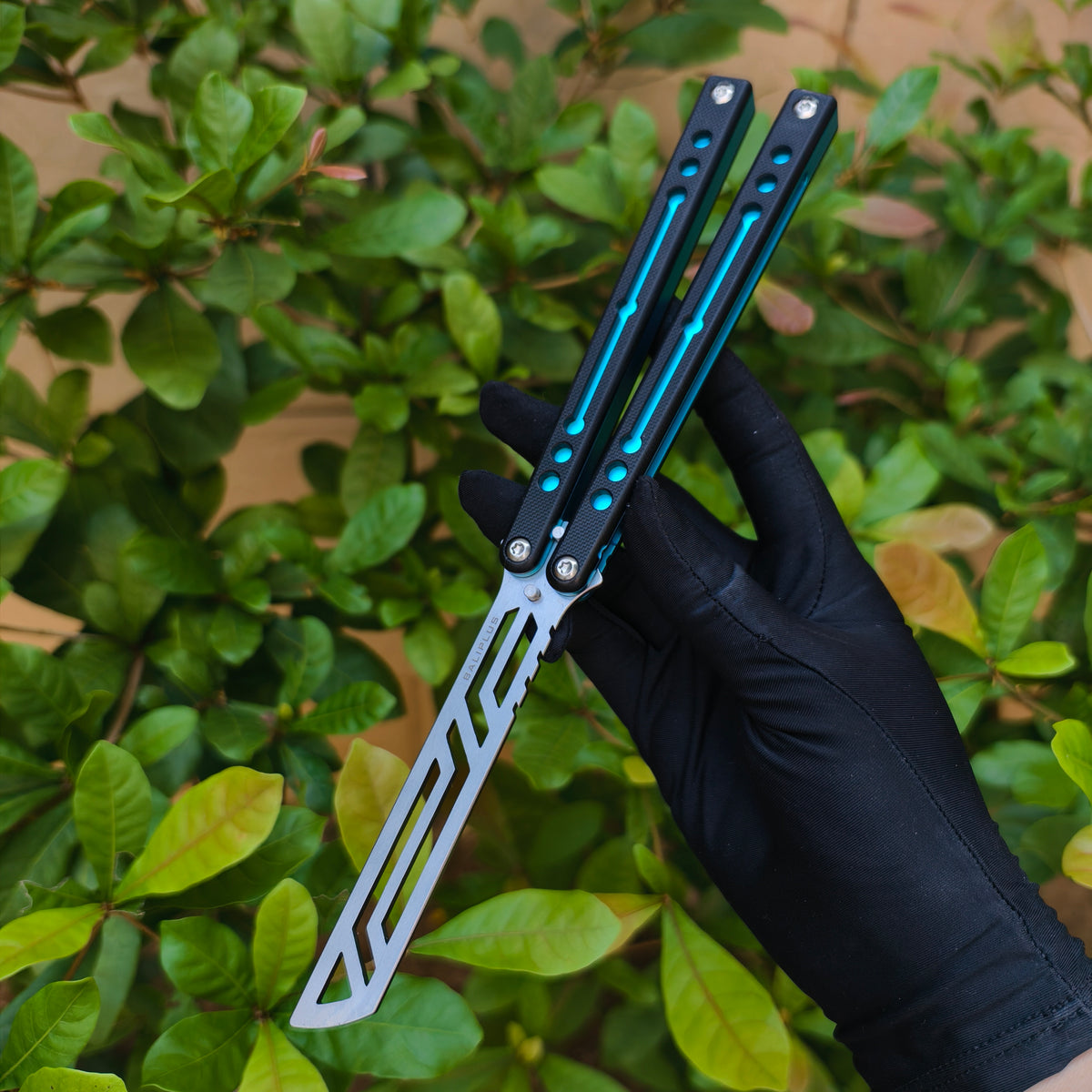 Baliplus Nautilus V1&V2 Balisong Clone G10+7075 Aluminum Handle