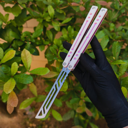 Baliplus Nautilus V1&V2 Balisong Clone G10+7075 Aluminum Handle