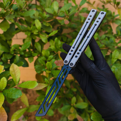 Baliplus Nautilus V1&V2 Balisong Clone G10+7075 Aluminum Handle