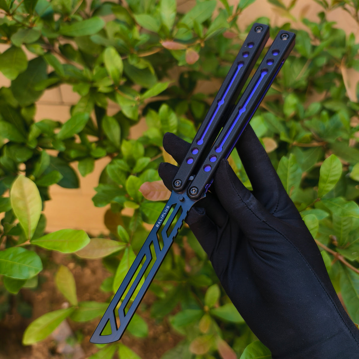 Baliplus Nautilus V1&V2 Balisong Clone G10+7075 Aluminum Handle