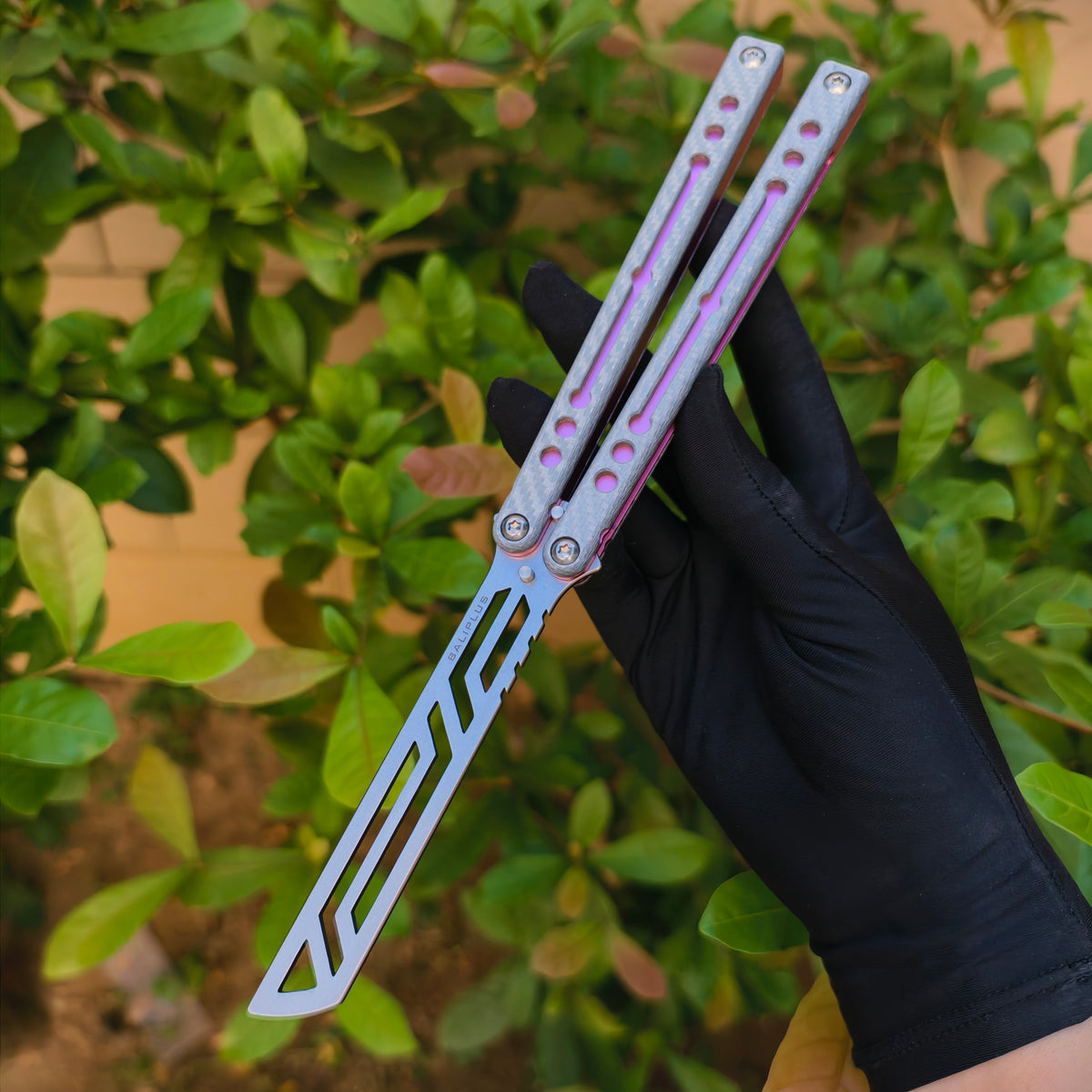 Baliplus Nautilus V1&V2 Balisong Clone G10+7075 Aluminum Handle