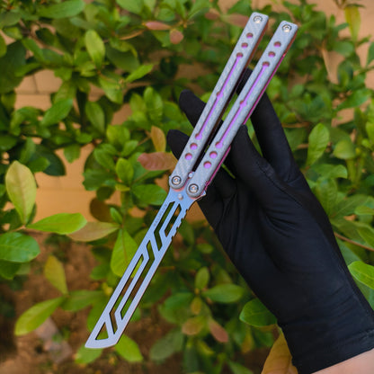 Baliplus Nautilus V1&V2 Balisong Clone G10+7075 Aluminum Handle
