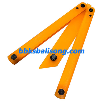 Yuppie Luminous Fluorescent Plastic Balisong