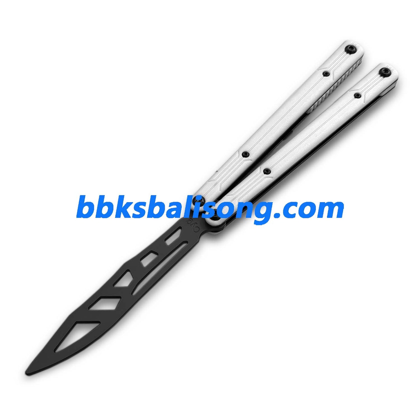 Asgard Steel Cygnus V2 Balisong Stainless Steel Handle Bushings System