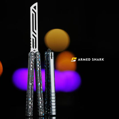 ARMED SHARK Nautilus V2 Balisong Clone