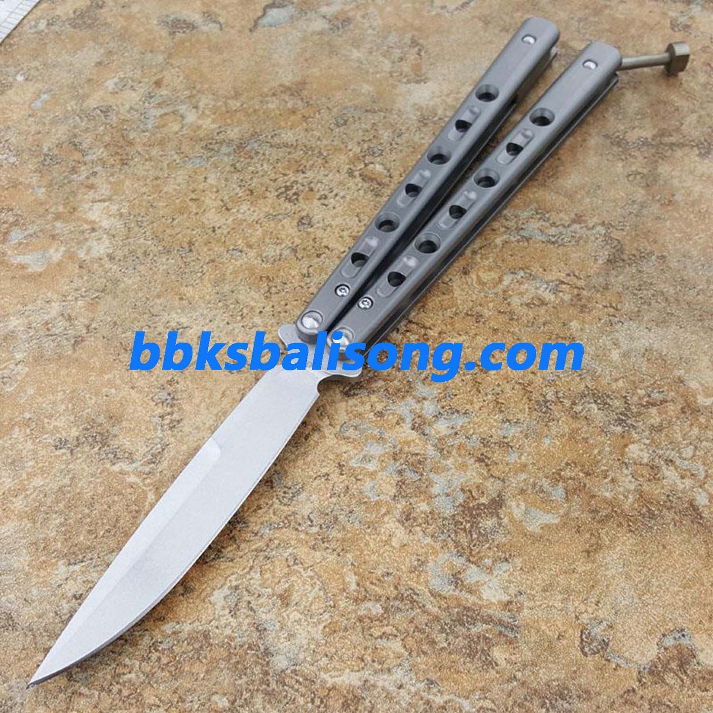 Theone Benchmade BM62 Balisong Clone Titanium Handle