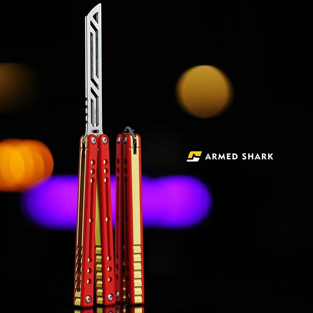 ARMED SHARK Nautilus V2 Balisong Clone