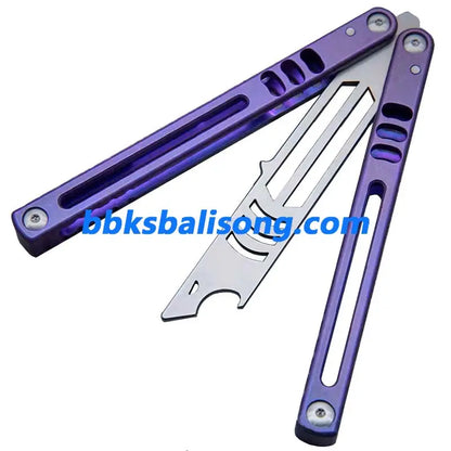 Theone Titanium Madko (Mad Mako) Balisong Trainer Clone BBKSbalisong