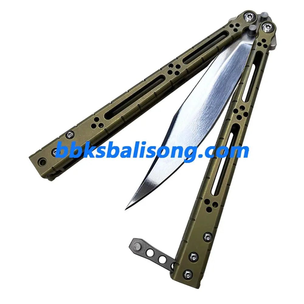 Theone Titanium HOM Basilisk Balisong Clone BBKSbalisong