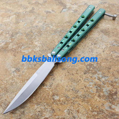 Theone Benchmade BM62 Balisong Clone Titanium Handle