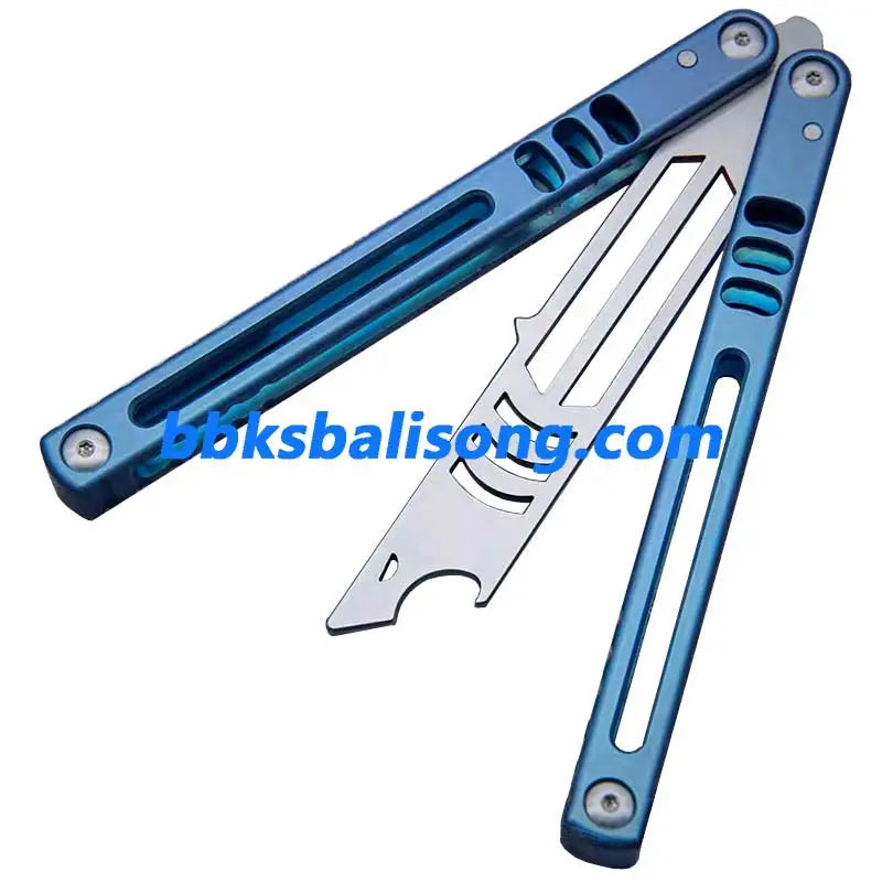 Theone Titanium Madko (Mad Mako) Balisong Trainer Clone BBKSbalisong