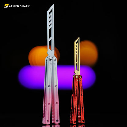 ARMED SHARK Mini Krake Raken (Kraken) Balisong Clone