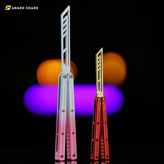 ARMED SHARK Mini Krake Raken (Kraken) Balisong Clone
