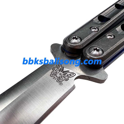 Theone Benchmade 51 (BM51) V6 Balisong Clone Titanium Handle Bushing System BBKSbalisong