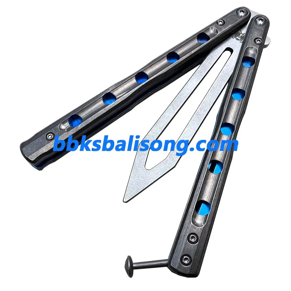 Theone Benchmade 51 (BM51) V6 Balisong Clone Titanium Handle Bushing System BBKSbalisong