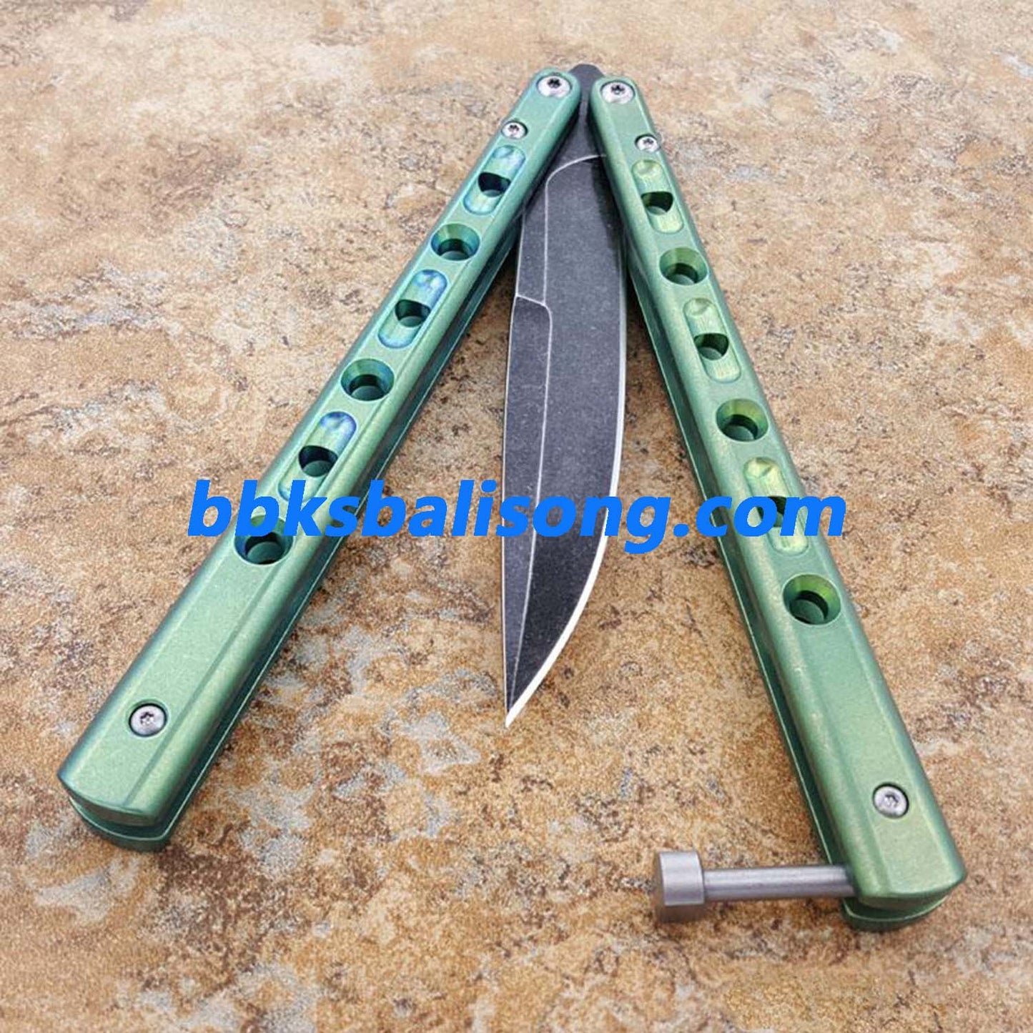 Theone Benchmade BM62 Balisong Clone Titanium Handle