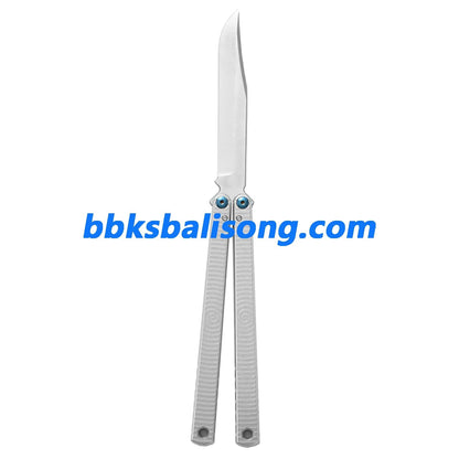 Yuppie Kraken V3 Balisong Clone Spiral Speed Channel Handle 7075 Aluminum