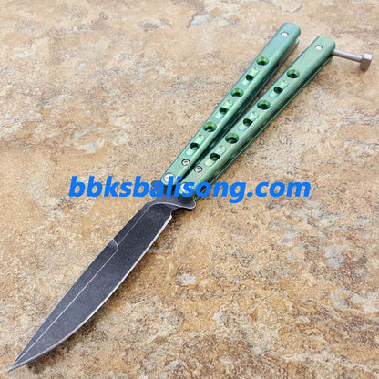 Theone Benchmade BM62 Balisong Clone Titanium Handle