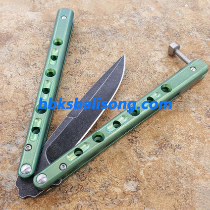 Theone Benchmade BM62 Balisong Clone Titanium Handle