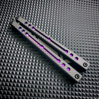 Baliplus Nautilus V2 Balisong Clone G10+7075 Aluminum Handle