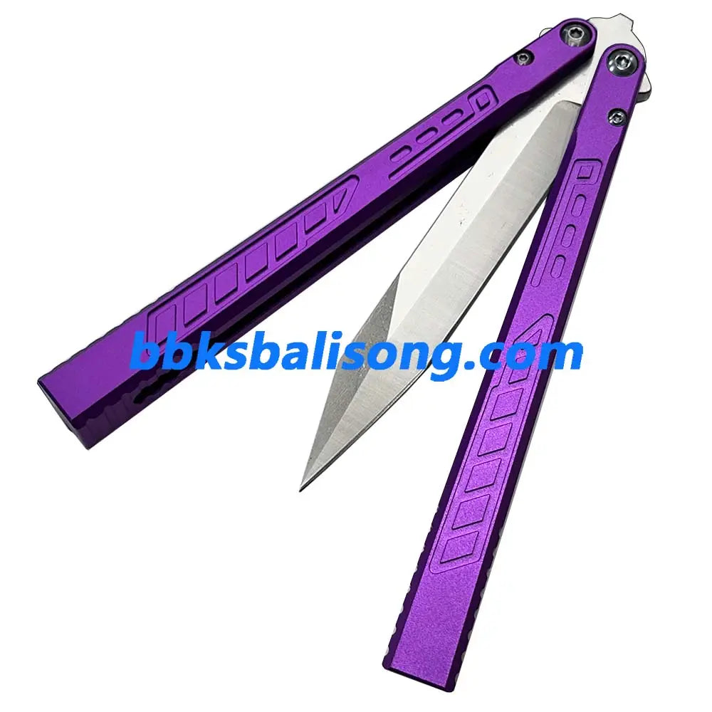 Theone Falcon Balisong 6061 Aluminum Handle Bushings System BBKSbalisong