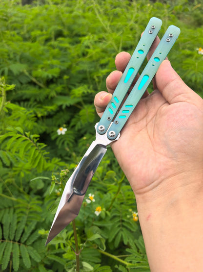 Titus Customize Replicant Special Edition Balisong Clone G10+Titanium Handle